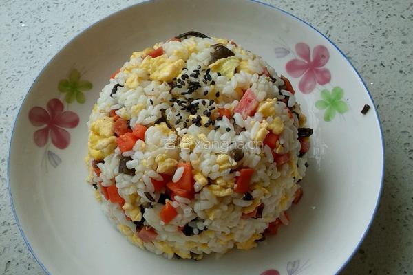 家常炒饭的做法图解9