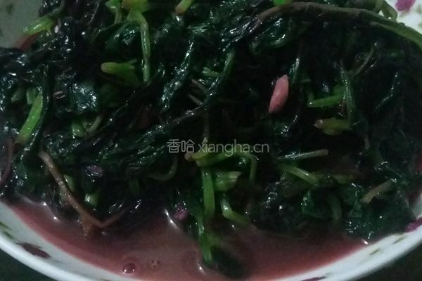 爆炒苋菜的做法图解6