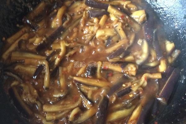 酸辣酱汁茄子的做法图解7
