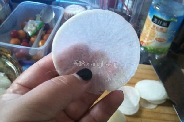糖醋萝卜片的做法图解3