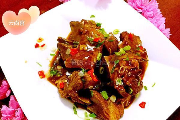 酱香糖醋肩胛骨的做法图解6