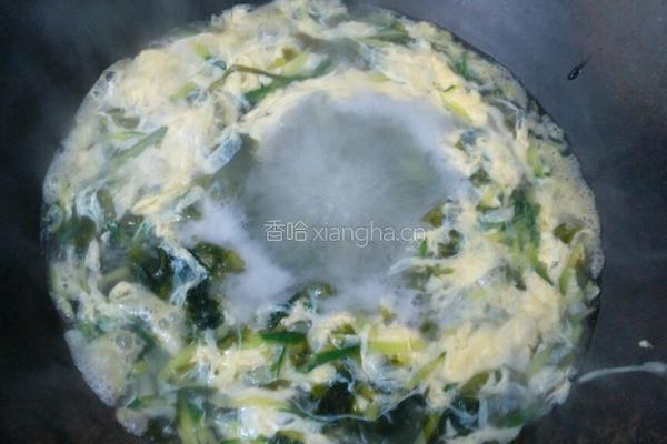 紫菜蛋花汤的做法图解4