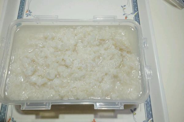 糯米醪糟的做法图解4