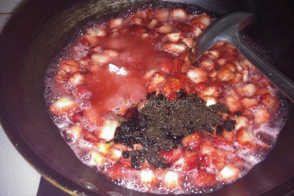 红糖版草莓酱的做法图解4