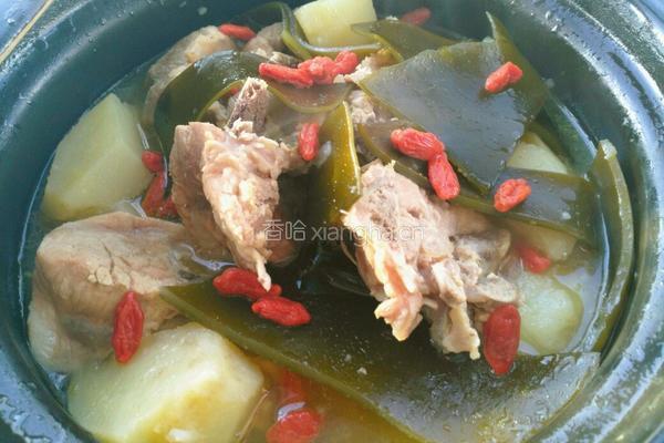 海带土豆炖排骨的做法图解12