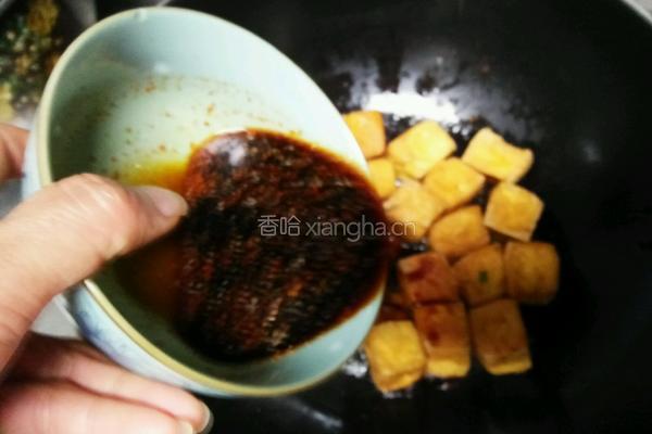 香煎臭豆腐的做法图解7
