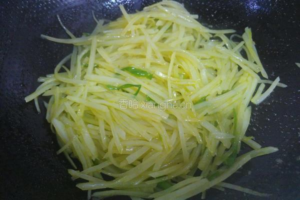 青椒土豆丝的做法图解5