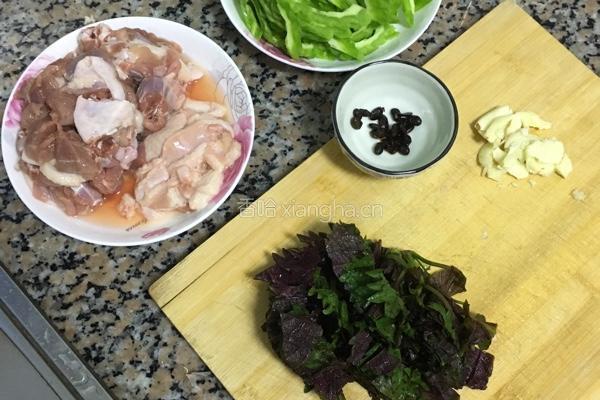 苦瓜炒鸭的做法图解4