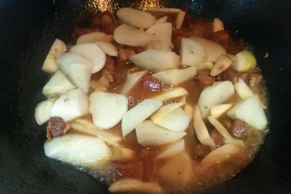 白萝卜红烧肉的做法图解8