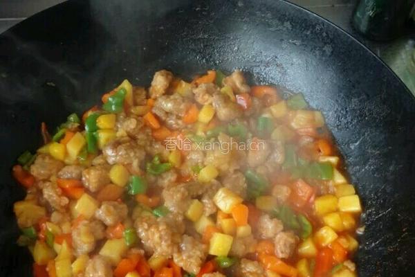 菠萝咕咾肉的做法图解13