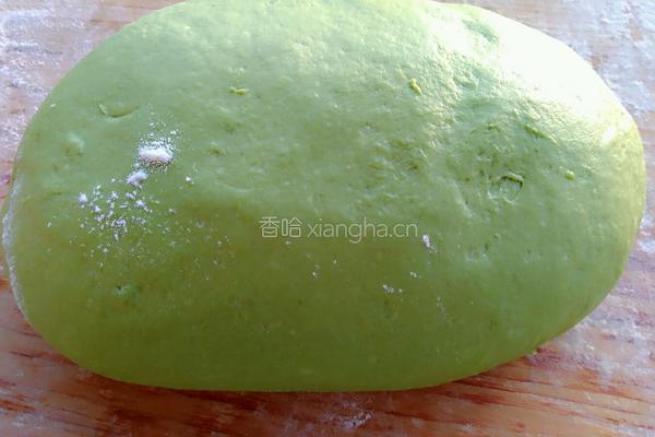 绿色蔬菜花卷的做法图解3