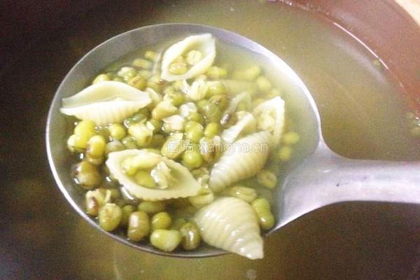 绿豆贝壳粉糖水的做法图解5