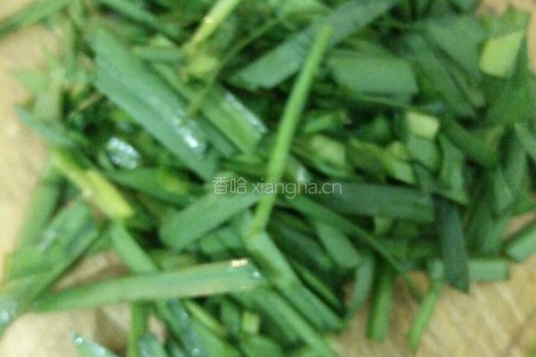 韭菜鸡蛋西红柿面的做法图解5