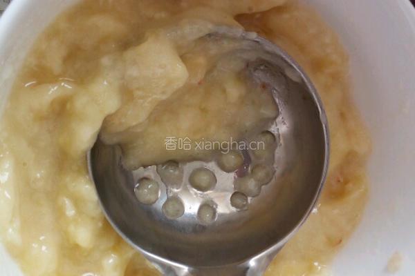 牛奶香蕉玉米饼的做法图解3