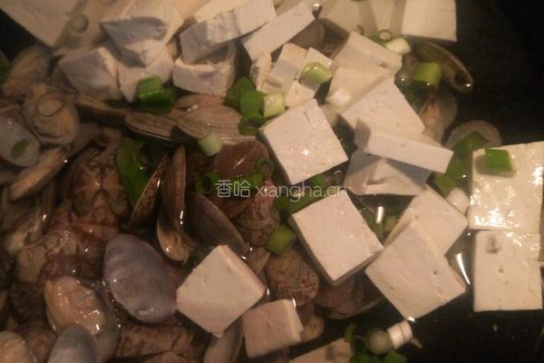花蛤豆腐汤的做法图解4