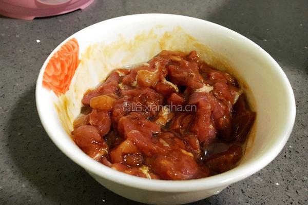 豆角炒肉的做法图解3