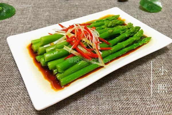 油淋芦笋的做法图解8