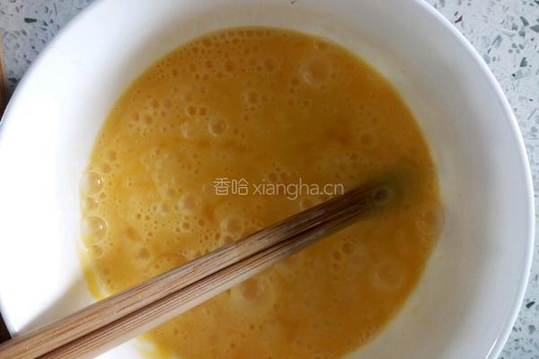 苦瓜煎蛋的做法图解4