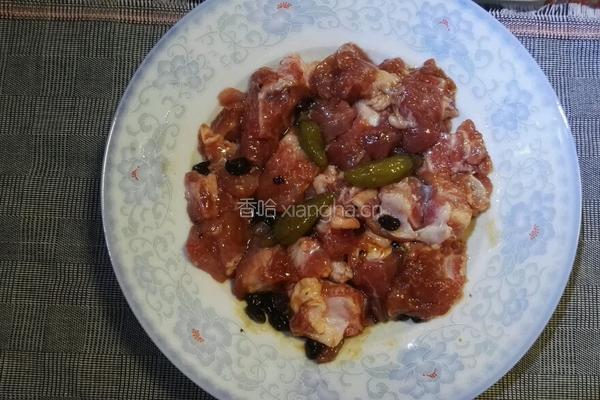 豉汁蒸排骨的做法图解3