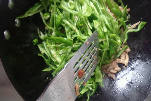 青椒肉丝的做法图解7