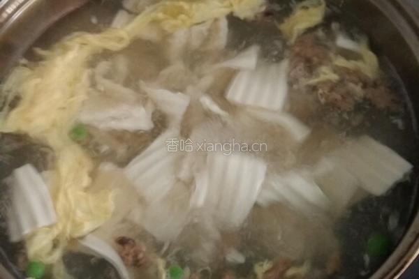 豆腐汤的做法图解2