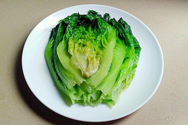 蒜香蚝油生菜的做法图解5
