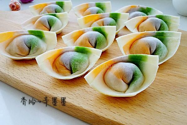 彩虹馄饨的做法图解17