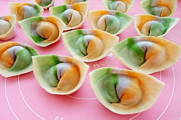 彩虹馄饨的做法图解16