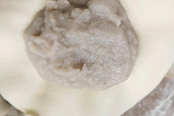 豆沙奶香发面烙饼的做法图解10