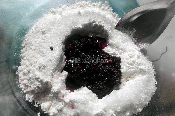 紫色的春天（桑葚钵仔米糕）的做法图解5