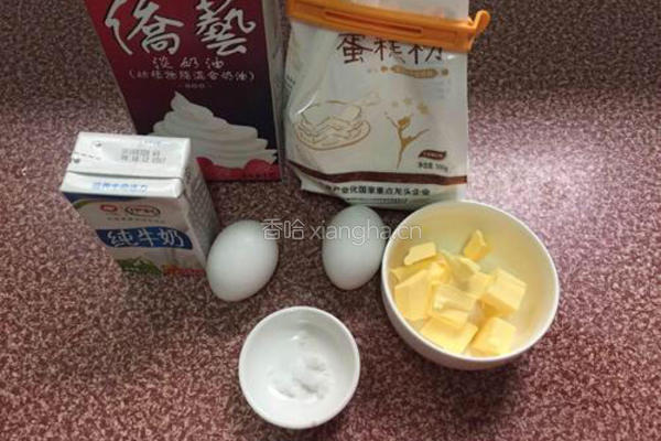 奶油泡芙的做法图解1