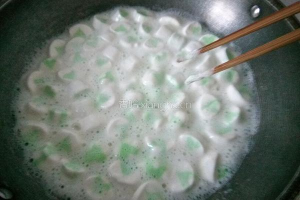 自制冰淇淋 绿茶味的做法图解4