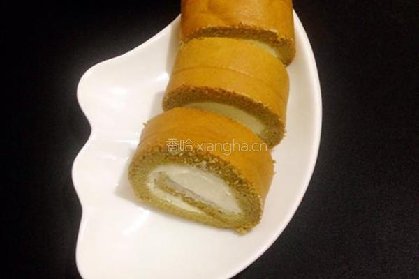 搽茶蛋糕卷的做法图解15