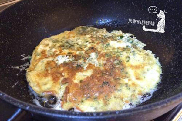 香椿煎鸡蛋的做法图解10