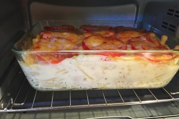 文一Cooking 芝士焗通心粉的做法图解12
