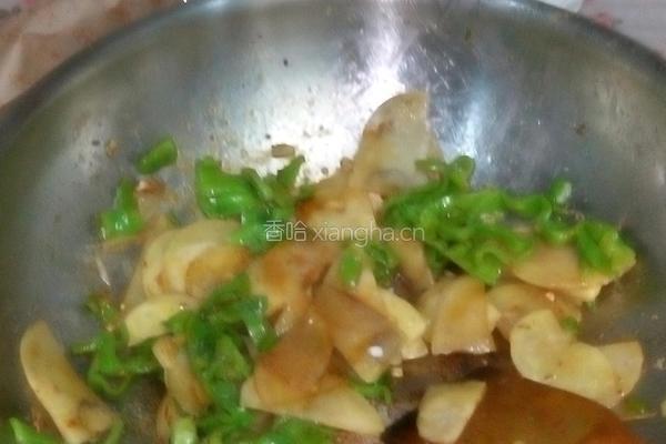 青椒土豆片的做法图解4
