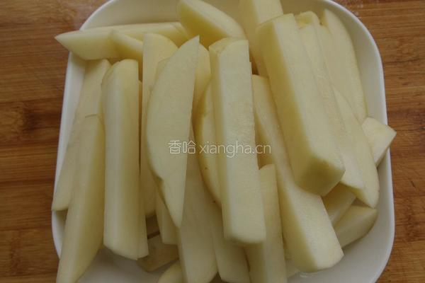 干煸土豆条的做法图解1