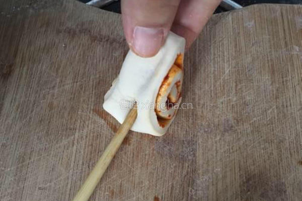辣椒花卷的做法图解9