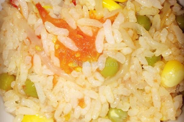 一个番茄饭(⁎⁍̴̛ᴗ⁍̴̛⁎) 的做法图解4