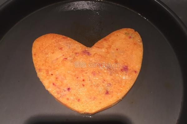爱心泡菜饼的做法图解7