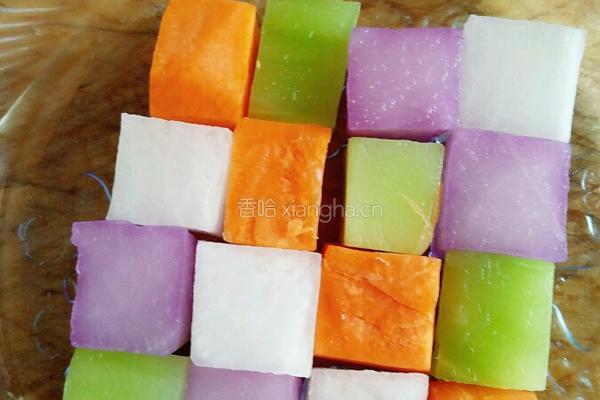 魔方萝卜的做法图解4