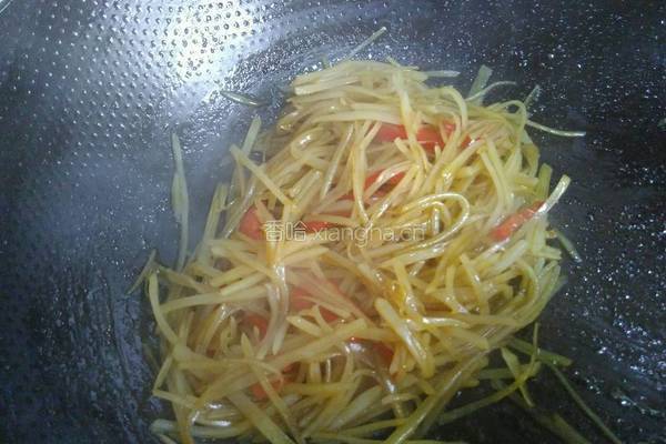 酸甜土豆丝的做法图解8