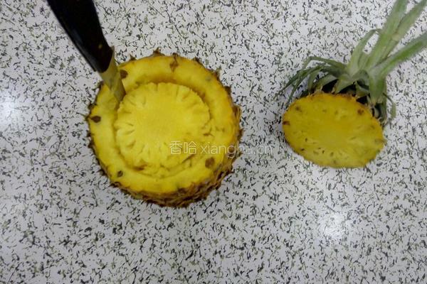甜蜜滋补菠萝饭的做法图解4