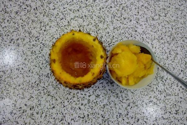 甜蜜滋补菠萝饭的做法图解5