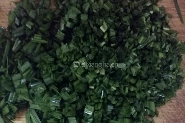 韭菜小茴香煎饼的做法图解7