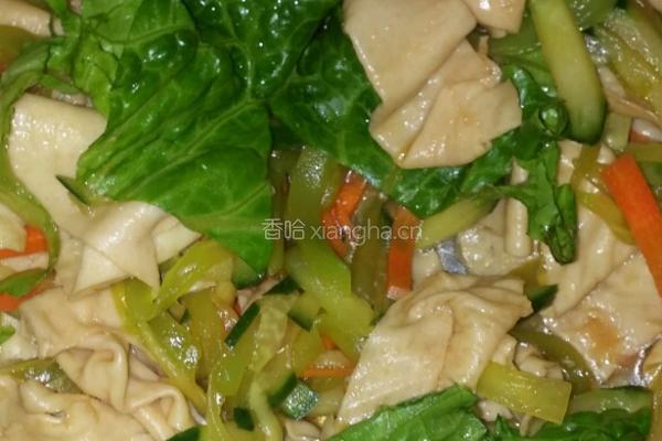 凉拌素菜的做法图解4