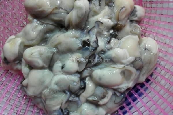 煎牡蛎的做法图解2