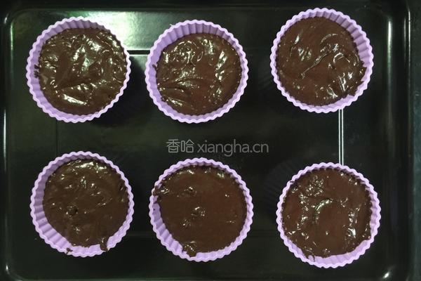 巧克力麦芬的做法图解5