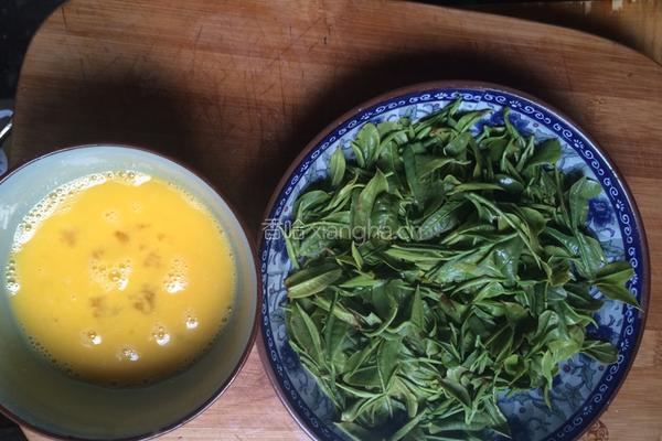 新菜式 茶叶煎蛋的做法图解2