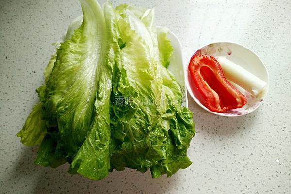 白灼生菜的做法图解1